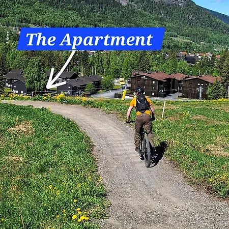 Koselig Leilighet Med Ski Bike In And Out Nr 34 Hafjell Exterior foto